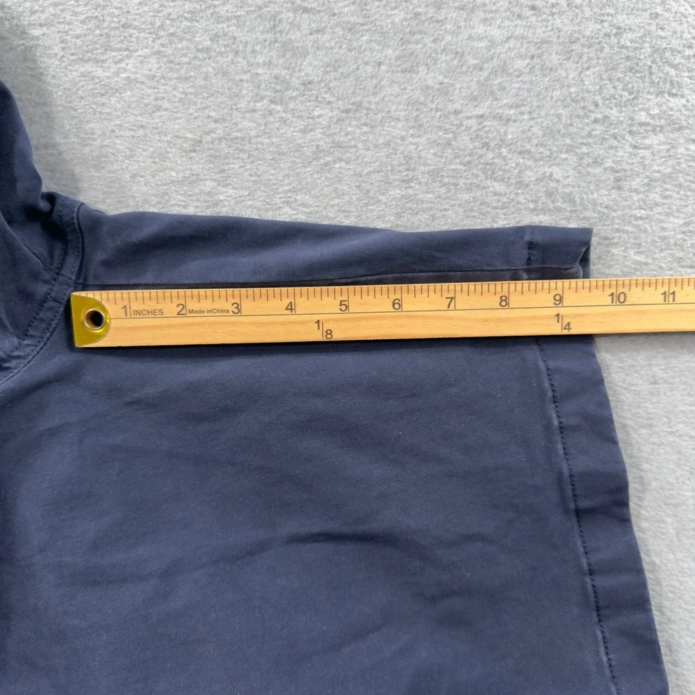 Tommy Bahama Chino Shorts Mens 35x10 Navy Blue Boracay Cotton Blend Soft Stretch